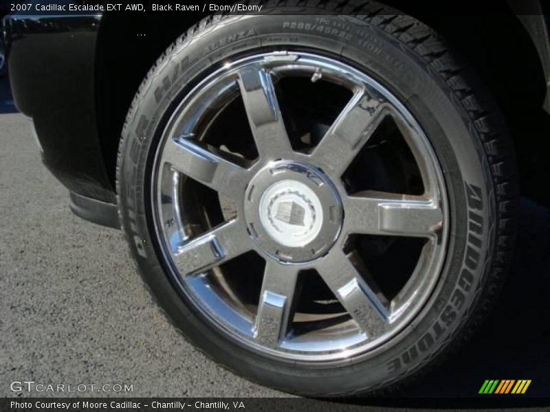 Black Raven / Ebony/Ebony 2007 Cadillac Escalade EXT AWD