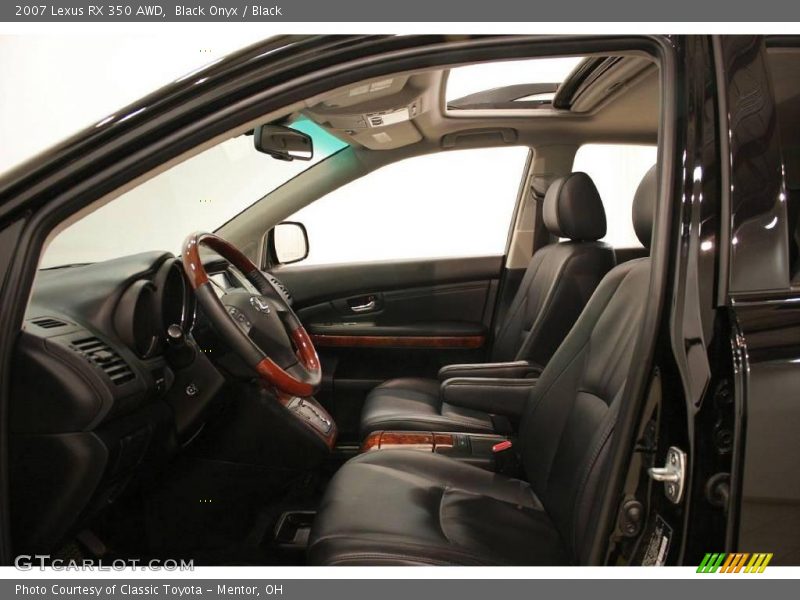 Black Onyx / Black 2007 Lexus RX 350 AWD