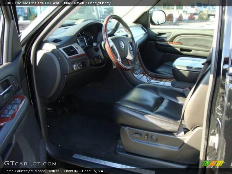 Black Raven / Ebony/Ebony 2007 Cadillac Escalade EXT AWD