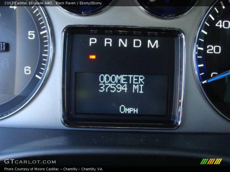 Black Raven / Ebony/Ebony 2007 Cadillac Escalade AWD