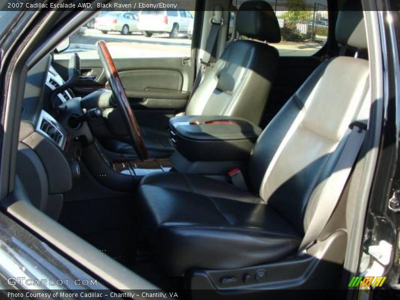 Black Raven / Ebony/Ebony 2007 Cadillac Escalade AWD