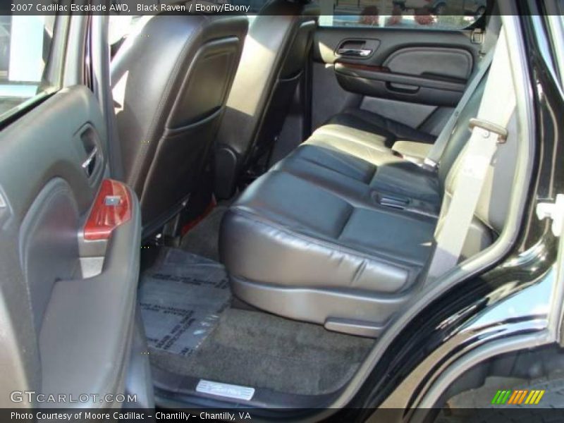 Black Raven / Ebony/Ebony 2007 Cadillac Escalade AWD