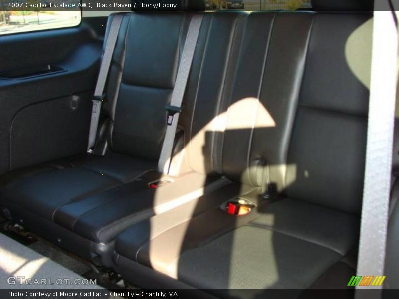 Black Raven / Ebony/Ebony 2007 Cadillac Escalade AWD