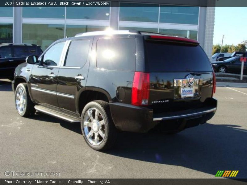 Black Raven / Ebony/Ebony 2007 Cadillac Escalade AWD