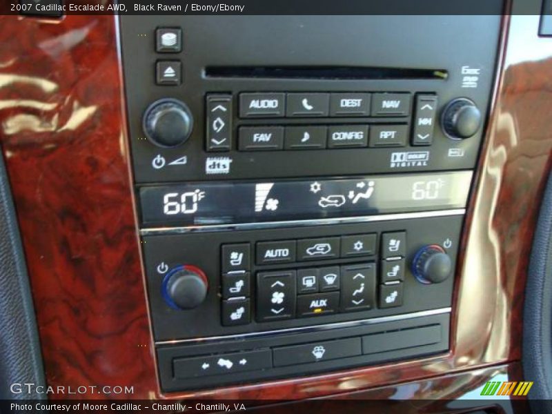 Black Raven / Ebony/Ebony 2007 Cadillac Escalade AWD