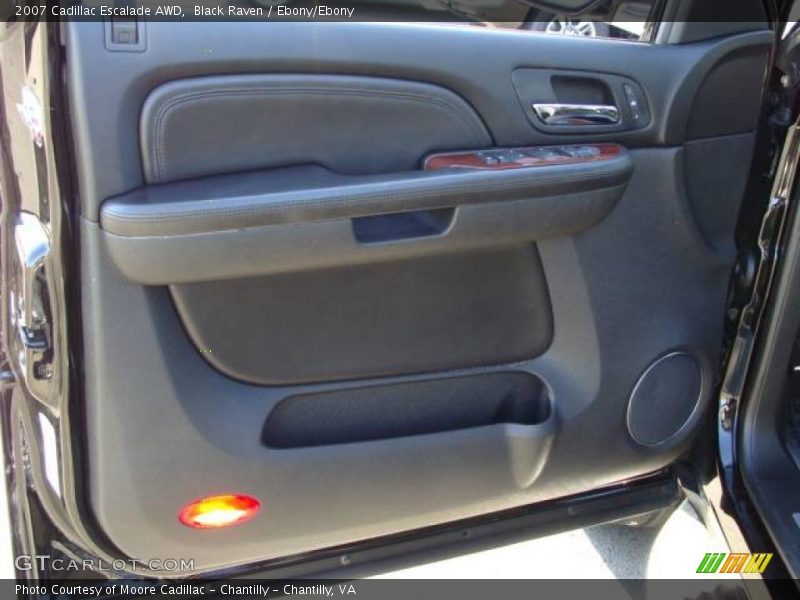 Black Raven / Ebony/Ebony 2007 Cadillac Escalade AWD