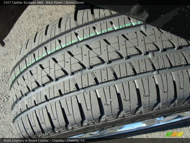 Black Raven / Ebony/Ebony 2007 Cadillac Escalade AWD