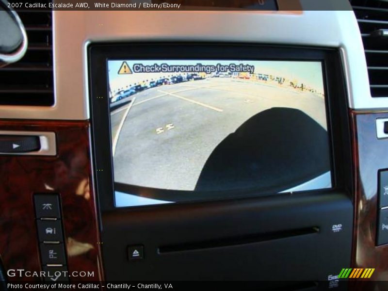 White Diamond / Ebony/Ebony 2007 Cadillac Escalade AWD