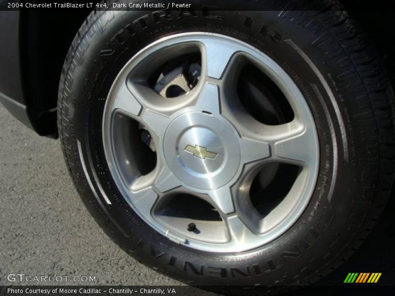 Dark Gray Metallic / Pewter 2004 Chevrolet TrailBlazer LT 4x4