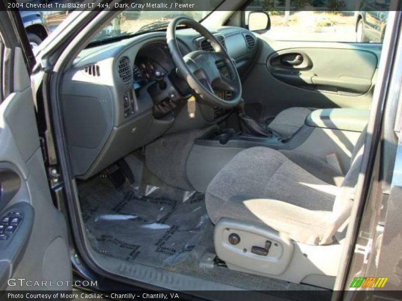 Dark Gray Metallic / Pewter 2004 Chevrolet TrailBlazer LT 4x4