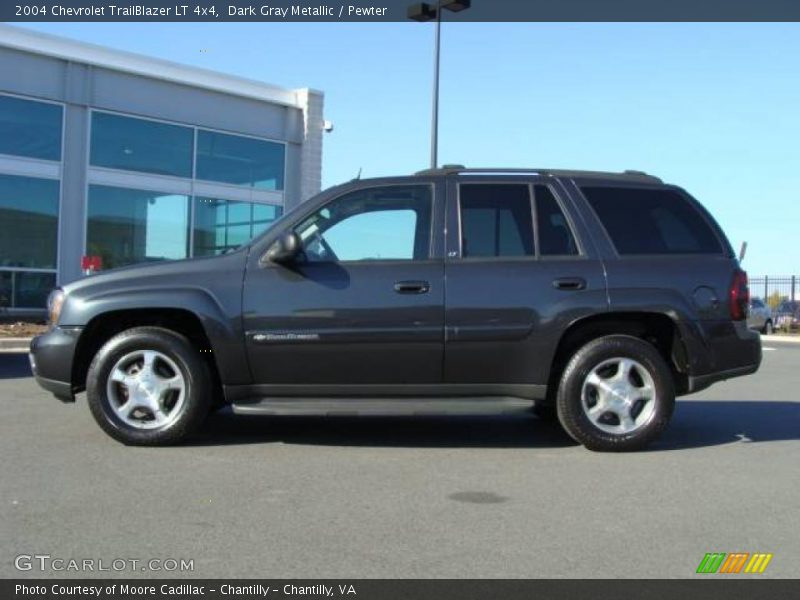 Dark Gray Metallic / Pewter 2004 Chevrolet TrailBlazer LT 4x4