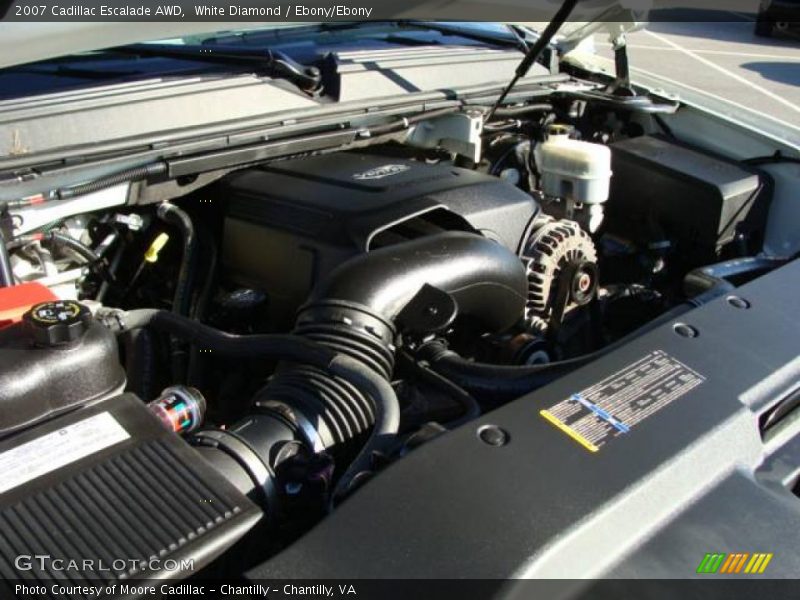 White Diamond / Ebony/Ebony 2007 Cadillac Escalade AWD