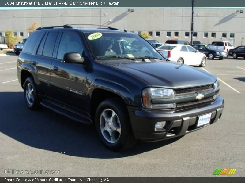 Dark Gray Metallic / Pewter 2004 Chevrolet TrailBlazer LT 4x4
