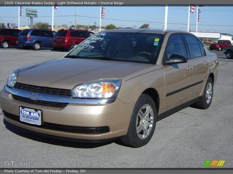 Light Driftwood Metallic / Neutral Beige 2005 Chevrolet Malibu Sedan