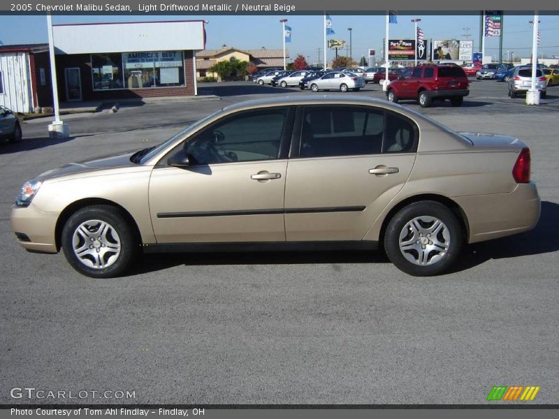 Light Driftwood Metallic / Neutral Beige 2005 Chevrolet Malibu Sedan