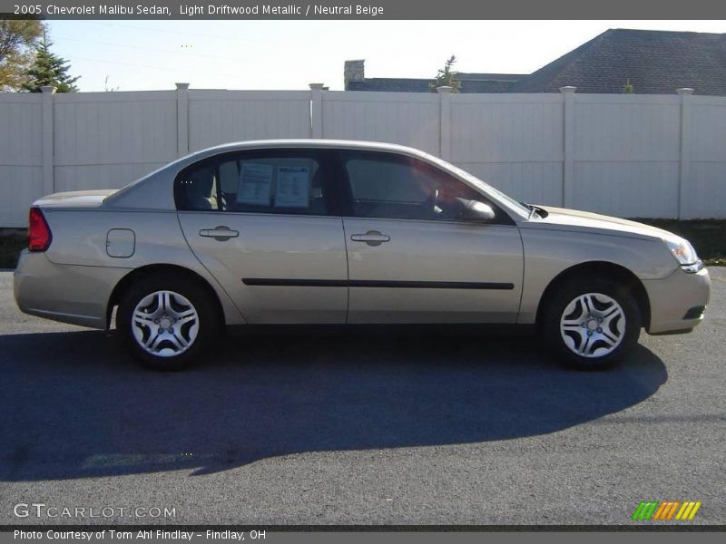 Light Driftwood Metallic / Neutral Beige 2005 Chevrolet Malibu Sedan