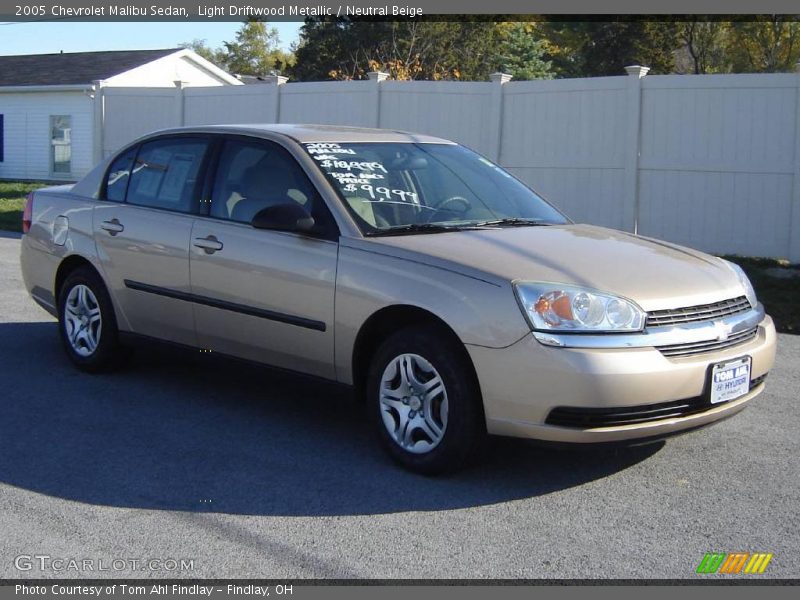 Light Driftwood Metallic / Neutral Beige 2005 Chevrolet Malibu Sedan