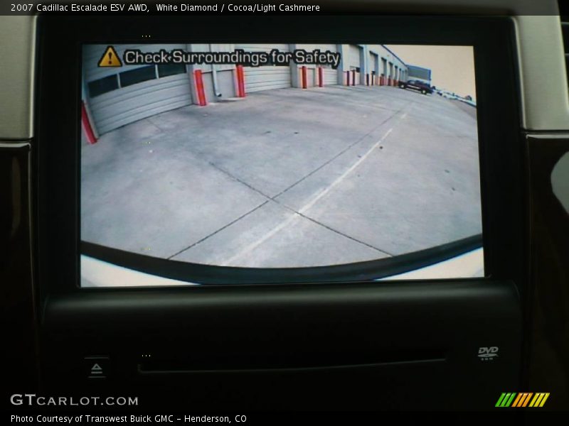 White Diamond / Cocoa/Light Cashmere 2007 Cadillac Escalade ESV AWD