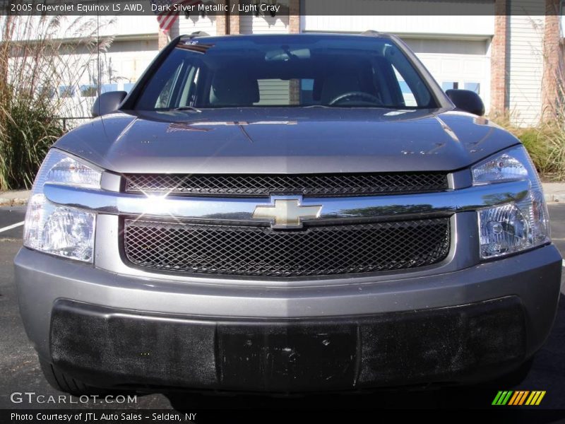 Dark Silver Metallic / Light Gray 2005 Chevrolet Equinox LS AWD