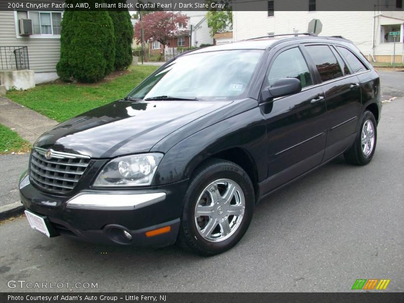 Brilliant Black Crystal Pearl / Dark Slate Gray 2004 Chrysler Pacifica AWD