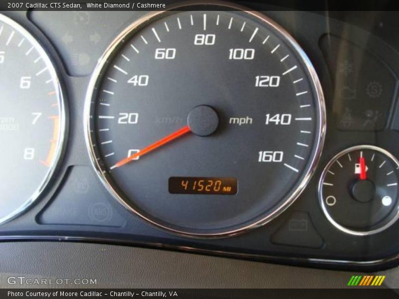White Diamond / Cashmere 2007 Cadillac CTS Sedan