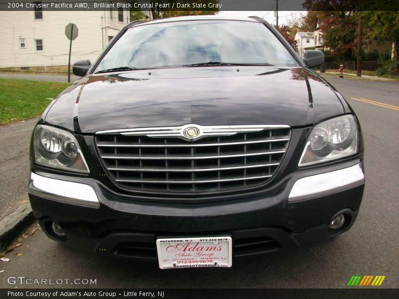 Brilliant Black Crystal Pearl / Dark Slate Gray 2004 Chrysler Pacifica AWD