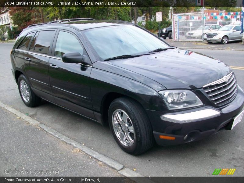 Brilliant Black Crystal Pearl / Dark Slate Gray 2004 Chrysler Pacifica AWD