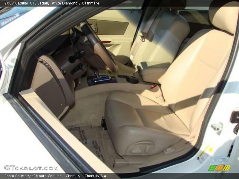 White Diamond / Cashmere 2007 Cadillac CTS Sedan