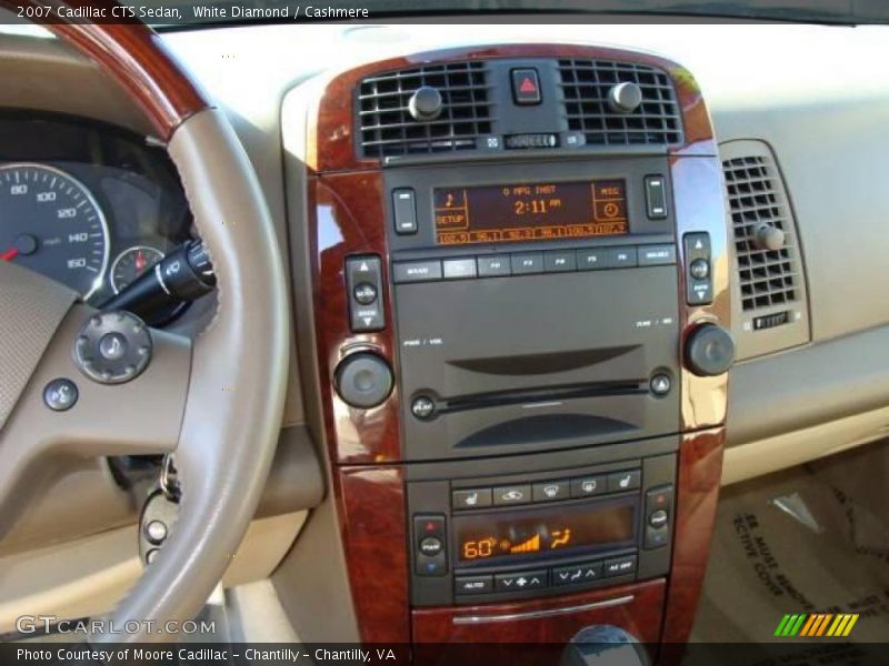White Diamond / Cashmere 2007 Cadillac CTS Sedan