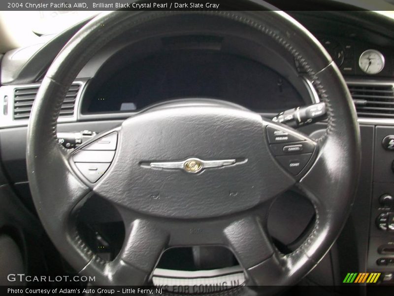 Brilliant Black Crystal Pearl / Dark Slate Gray 2004 Chrysler Pacifica AWD