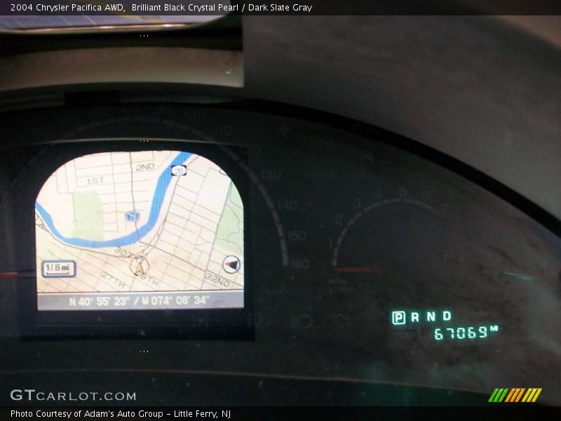 Brilliant Black Crystal Pearl / Dark Slate Gray 2004 Chrysler Pacifica AWD