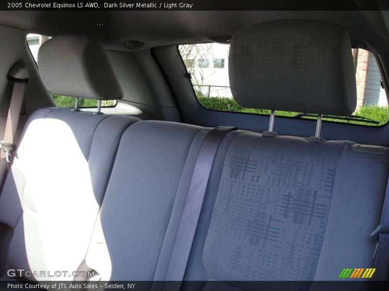 Dark Silver Metallic / Light Gray 2005 Chevrolet Equinox LS AWD