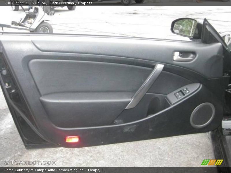 Black Obsidian / Graphite 2004 Infiniti G 35 Coupe