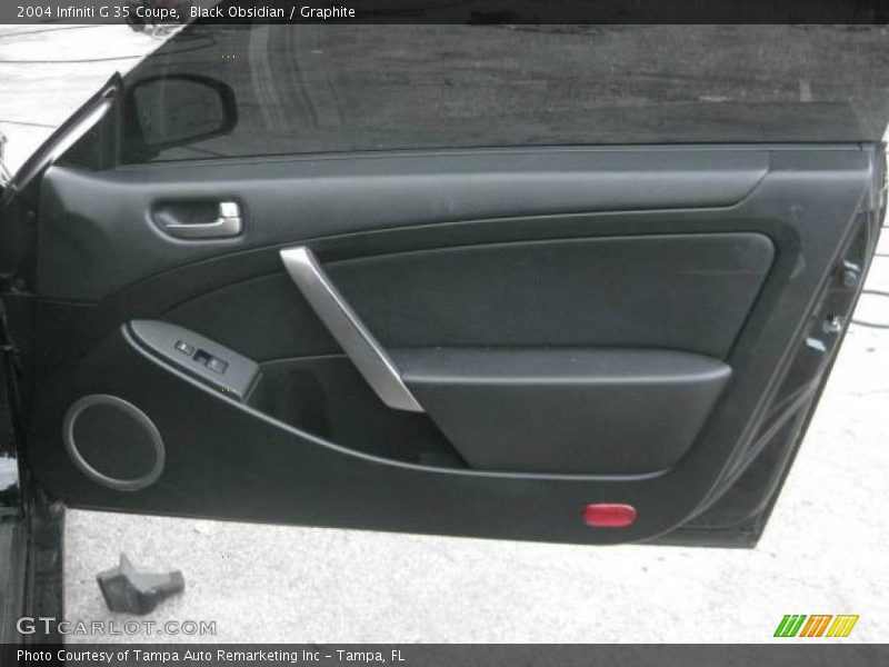 Black Obsidian / Graphite 2004 Infiniti G 35 Coupe