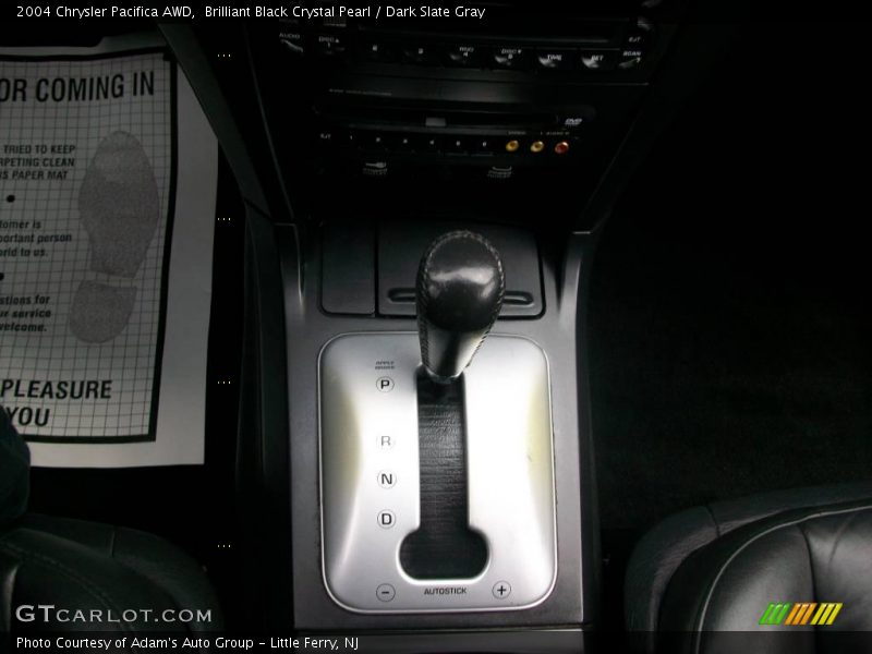 Brilliant Black Crystal Pearl / Dark Slate Gray 2004 Chrysler Pacifica AWD