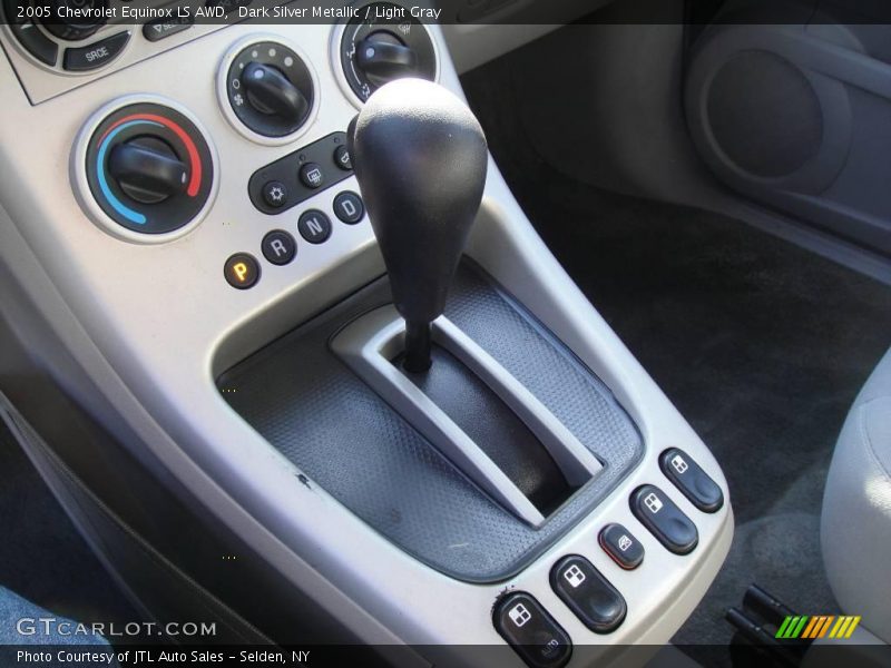 Dark Silver Metallic / Light Gray 2005 Chevrolet Equinox LS AWD