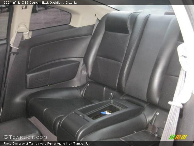 Black Obsidian / Graphite 2004 Infiniti G 35 Coupe