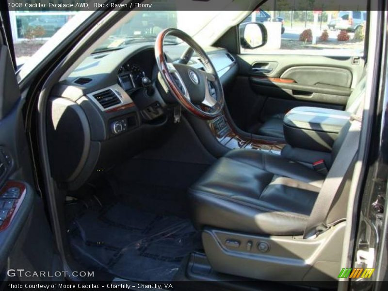 Black Raven / Ebony 2008 Cadillac Escalade AWD