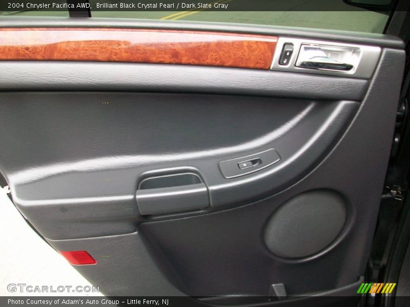 Brilliant Black Crystal Pearl / Dark Slate Gray 2004 Chrysler Pacifica AWD