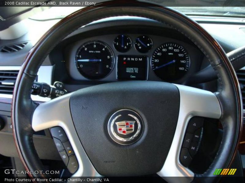 Black Raven / Ebony 2008 Cadillac Escalade AWD