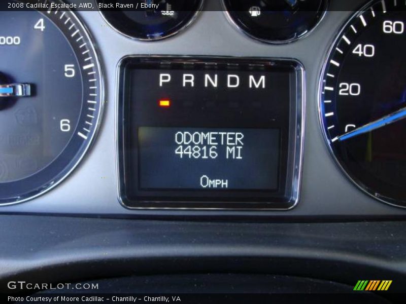 Black Raven / Ebony 2008 Cadillac Escalade AWD