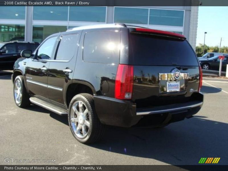 Black Raven / Ebony 2008 Cadillac Escalade AWD