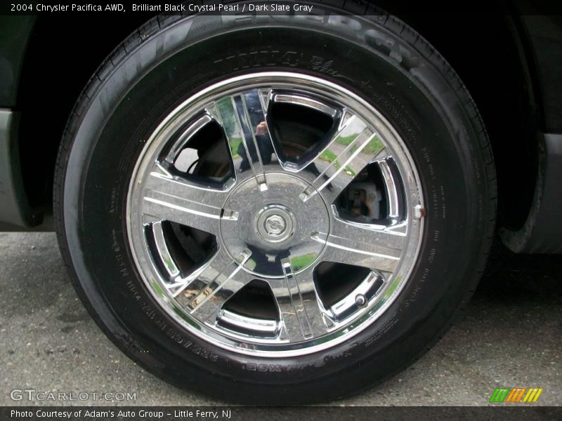 Brilliant Black Crystal Pearl / Dark Slate Gray 2004 Chrysler Pacifica AWD