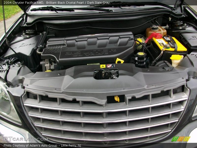 Brilliant Black Crystal Pearl / Dark Slate Gray 2004 Chrysler Pacifica AWD