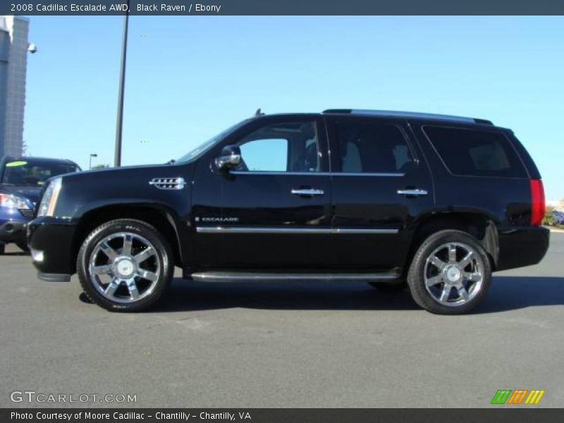 Black Raven / Ebony 2008 Cadillac Escalade AWD
