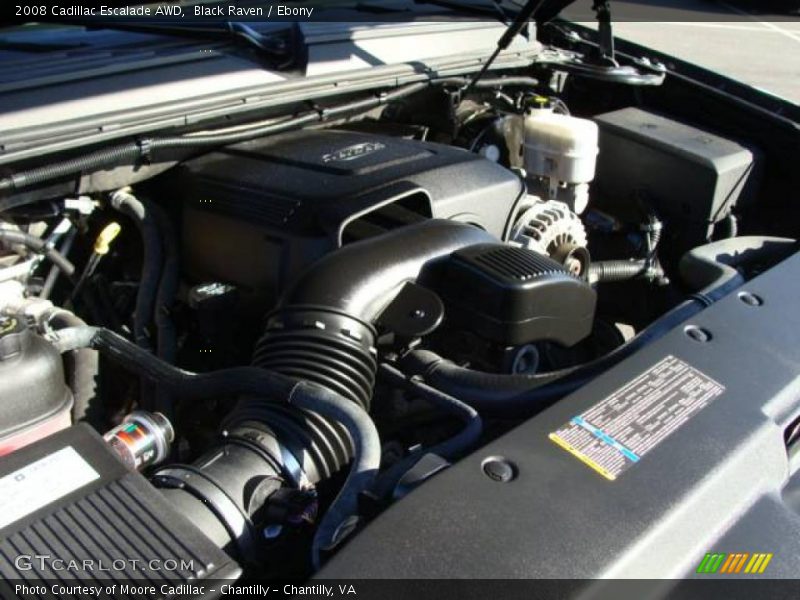 Black Raven / Ebony 2008 Cadillac Escalade AWD