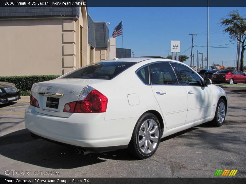 Ivory Pearl / Wheat 2006 Infiniti M 35 Sedan