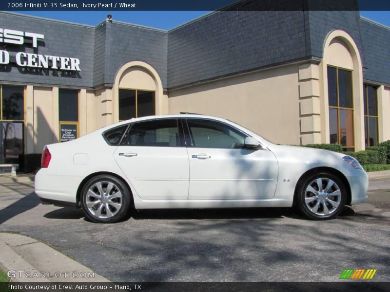 Ivory Pearl / Wheat 2006 Infiniti M 35 Sedan