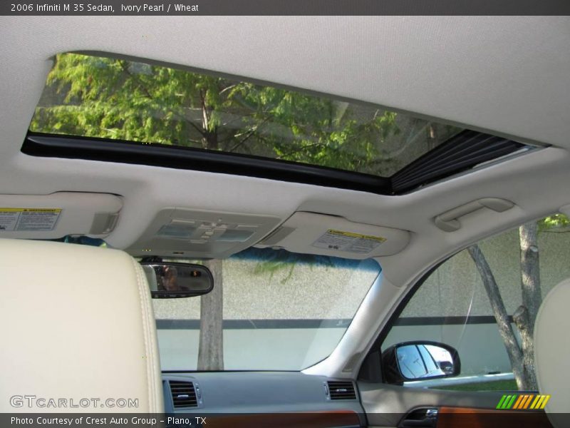 Ivory Pearl / Wheat 2006 Infiniti M 35 Sedan
