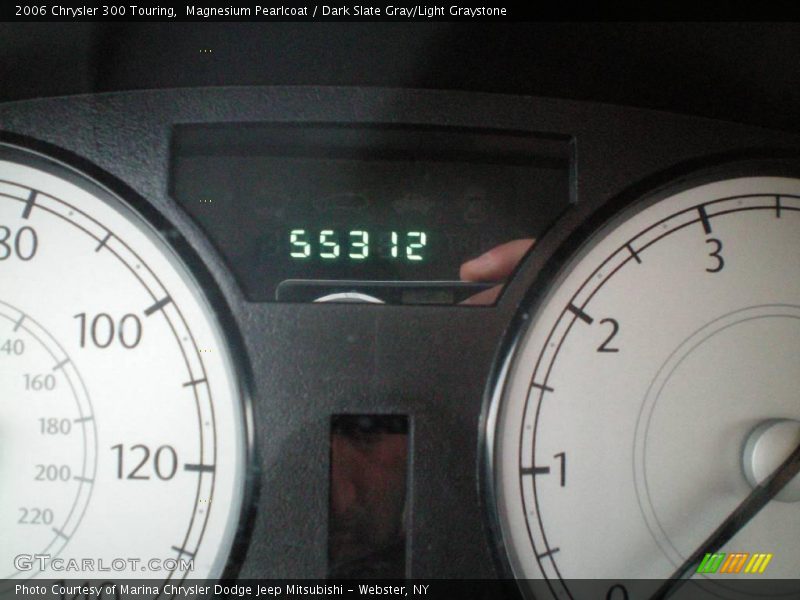 Magnesium Pearlcoat / Dark Slate Gray/Light Graystone 2006 Chrysler 300 Touring